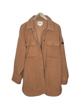 Roxy Fleece Buttoned Down Shacket